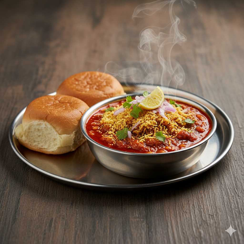 Kolhapuri Misal Pav